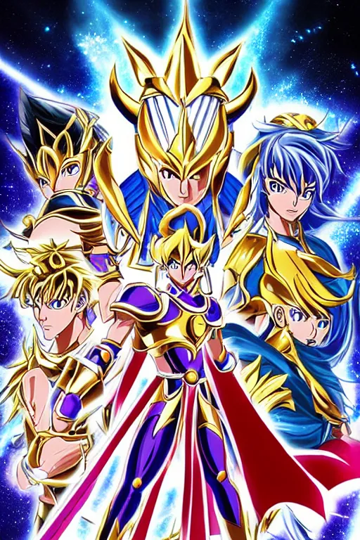 Prompt: 2 0 2 2 knights of the zodiac saint seiya battle for sanctuary hero suit armor manga mask minimalist toei animation namco bandai