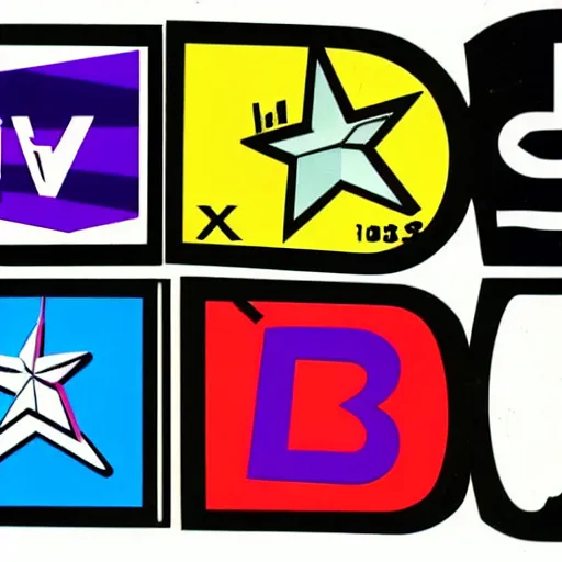 Image similar to a 1980s tv station logo