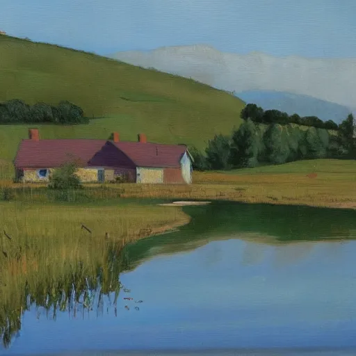 Image similar to farmhouse beside a lake, Glen Chadbourne, Darrell K Sweet