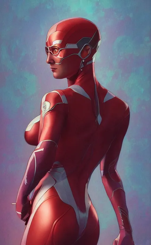 Prompt: Vision, marvel comics, highly detailed, digital painting, artstation, standing, facing camera, concept art, smooth, sharp focus, illustration, art by artgerm and alphonse mucha, high definition digital art, dramatic lighting, in the style of ilya kuvshinov and Ross tran