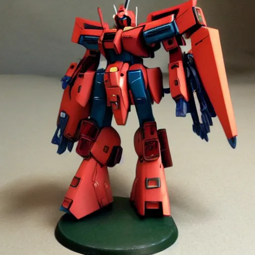 Image similar to Gundam Mech, painted Battletech miniature