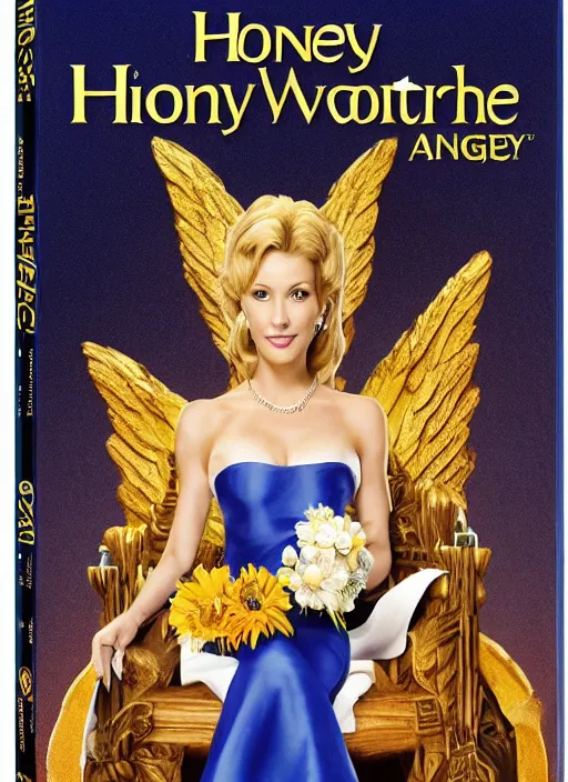 Prompt: 'Honey I Married a Thrones Angel!' blu-ray DVD case still sealed in box, ebay listing
