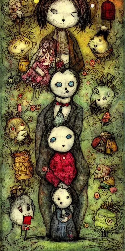 Prompt: mother's day by alexander jansson