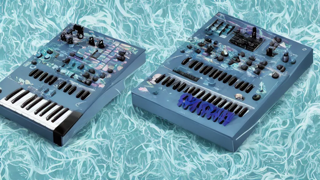 Image similar to seapunk seasick rake synthesizer