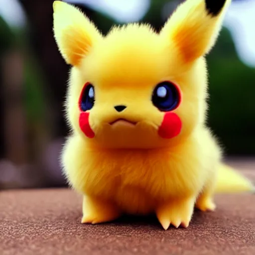 Image similar to real life pokemon, cute!!!, adorable!!!, fluffy!!!, ultra realistic!!!, golden hour, sharp focus