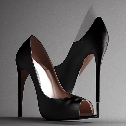 Image similar to stiletto shoes product shot studio lighting