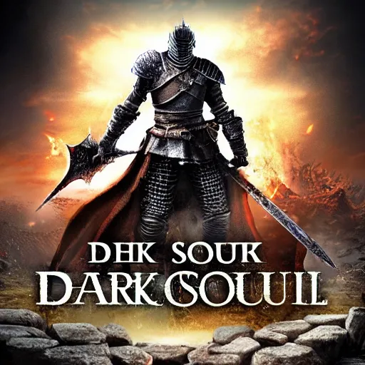 Image similar to dark souls 4, game logo