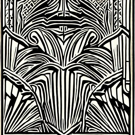 Image similar to taro card, art deco, trending on devianart, detailed