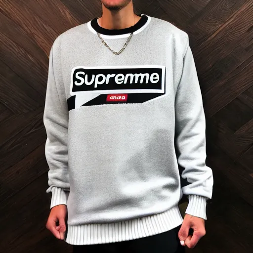 Image similar to supreme sweater