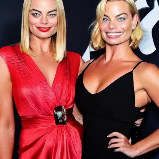 Image similar to margot robbie and jaime pressly