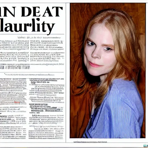 Prompt: Erin Moriarty Trending on DevaintArt