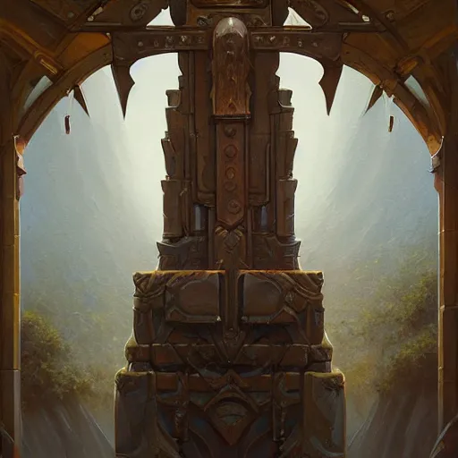 Image similar to a detailed painting by christophe vacher trending on cgsociety fantasy art tesseract, behance hd