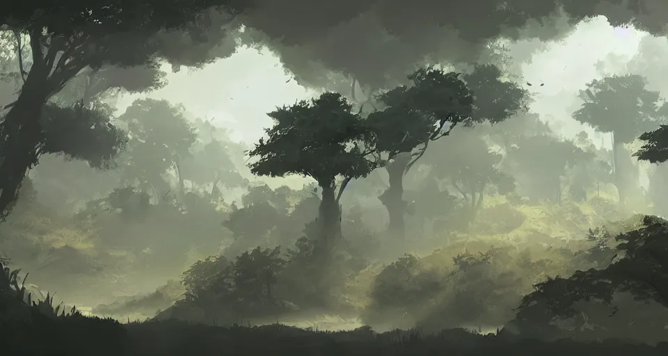 Image similar to environment painting. credit :. fzd school of design.