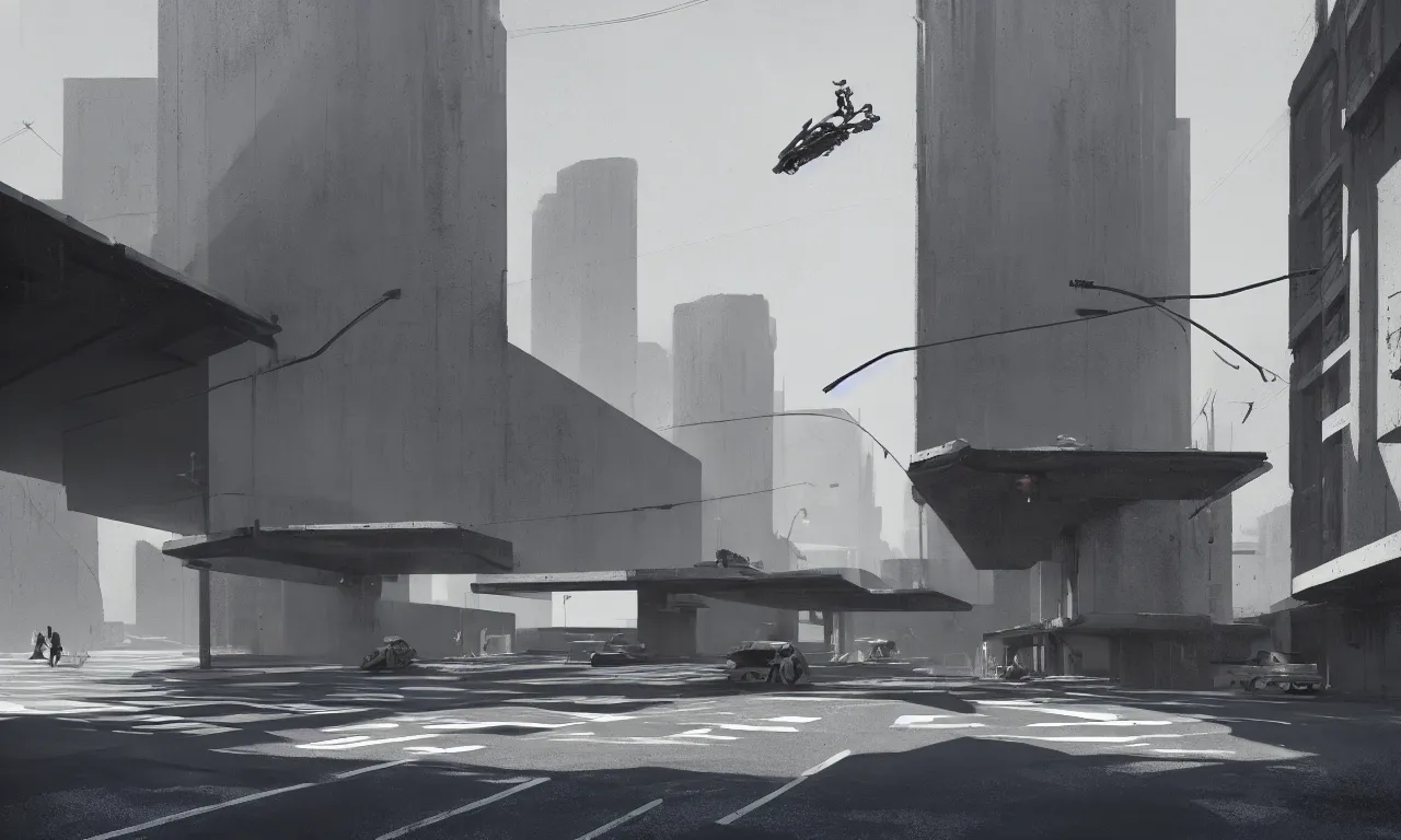 prompthunt: Mirror's Edge 3 concept art, futuristic but minimalistic at the  same time, clean white colors and small hints of blue and green, parkour pov
