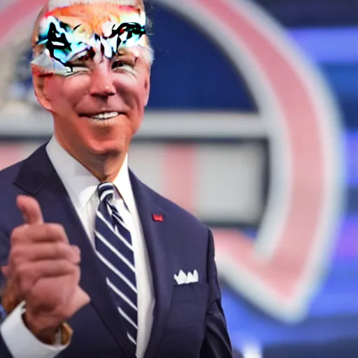 Image similar to photo of joe biden doing the griddy dance, hd, realistic