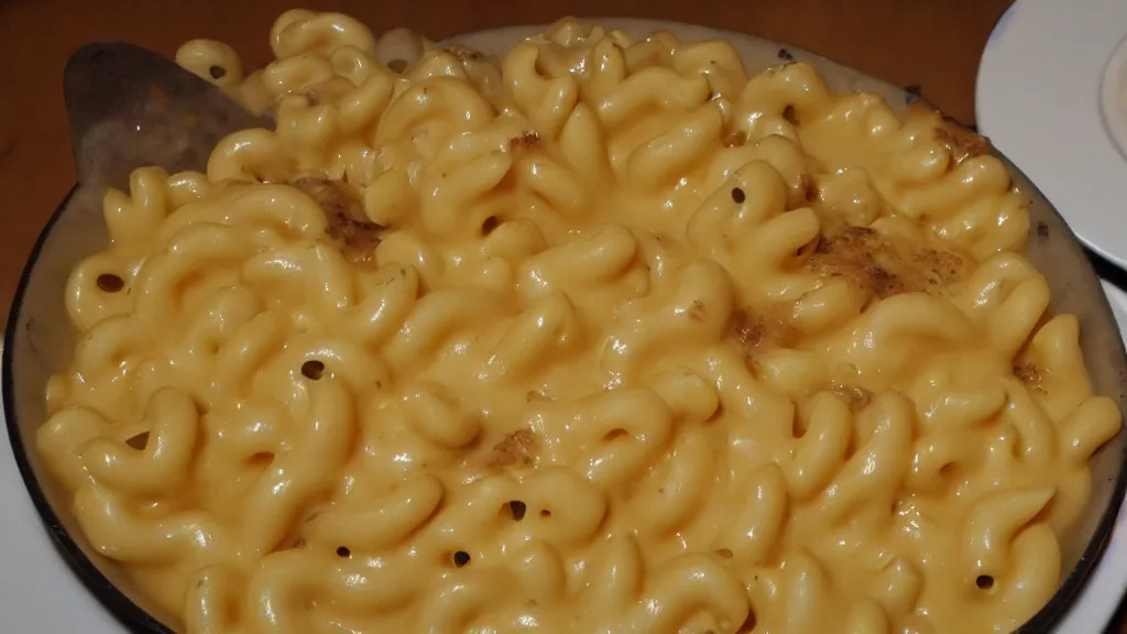 Image similar to mac and cheese cool... is that a shoulder or a safari? i really can't tell.