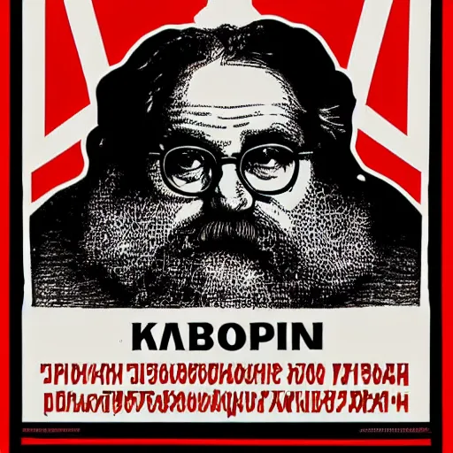 Prompt: a portrait of rainn wilson dressed as karl marx, in a soviet propaganda style, 4 k, ultra detailed, by shepard fairey