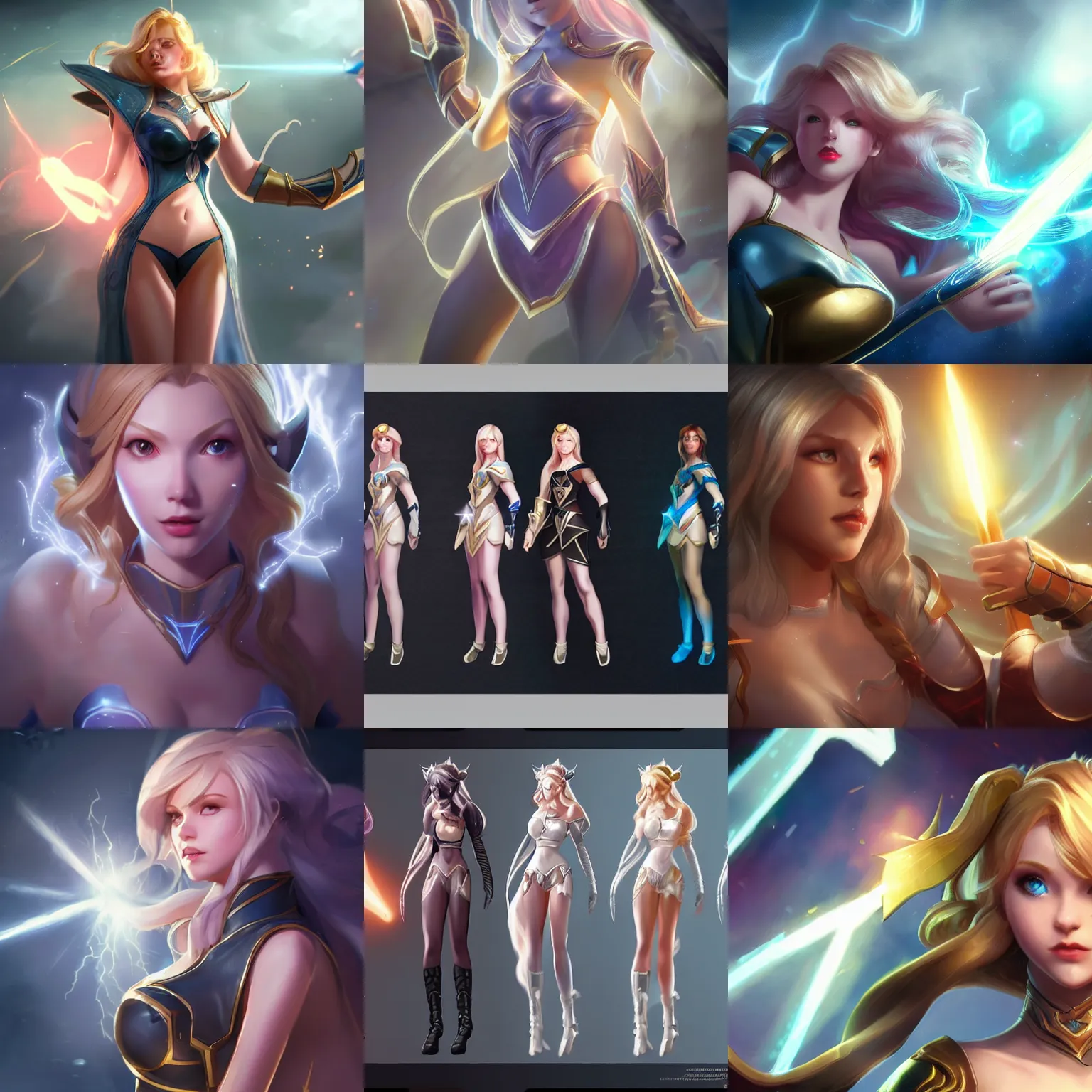 Prompt: concept art of lux league of legends amazing details 8 k beautiful ultra realistic by adam hughes sharp focus cinematic lightning