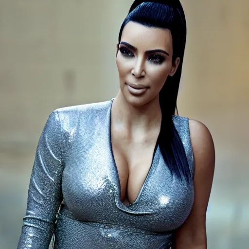 Image similar to kim kardashian as borat in borat, 8k resolution, full HD, cinematic lighting, award winning, anatomically correct