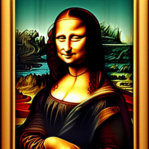 Image similar to the mona lisa