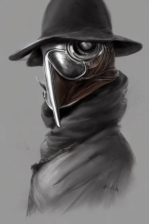 Image similar to a portrait of a plague doctor as a kiwi bird , made by Stanley Artgerm Lau, WLOP, Rossdraws, ArtStation, CGSociety, concept art, cgsociety, octane render, trending on artstation, artstationHD, artstationHQ, unreal engine, 4k, 8k,