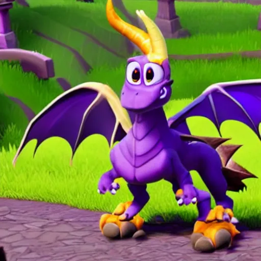 Image similar to photo of spyro