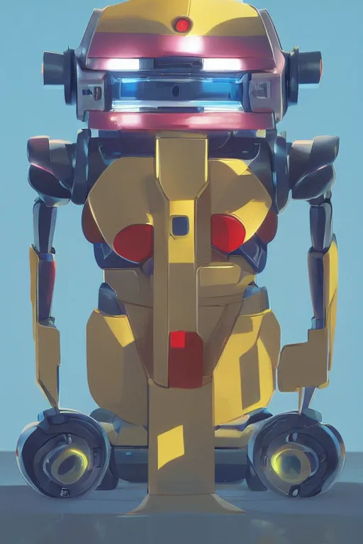 Image similar to metabots medabots medarotto medarot robot minimalist comics helmet mask neon cybereye, behance hd by jesper ejsing, by rhads, makoto shinkai and lois van baarle, ilya kuvshinov, rossdraws global illumination ray tracing hdr radiating a glowing aura