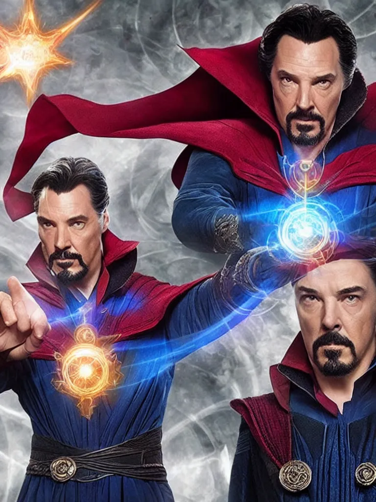 Image similar to Steven Segal as Doctor Strange