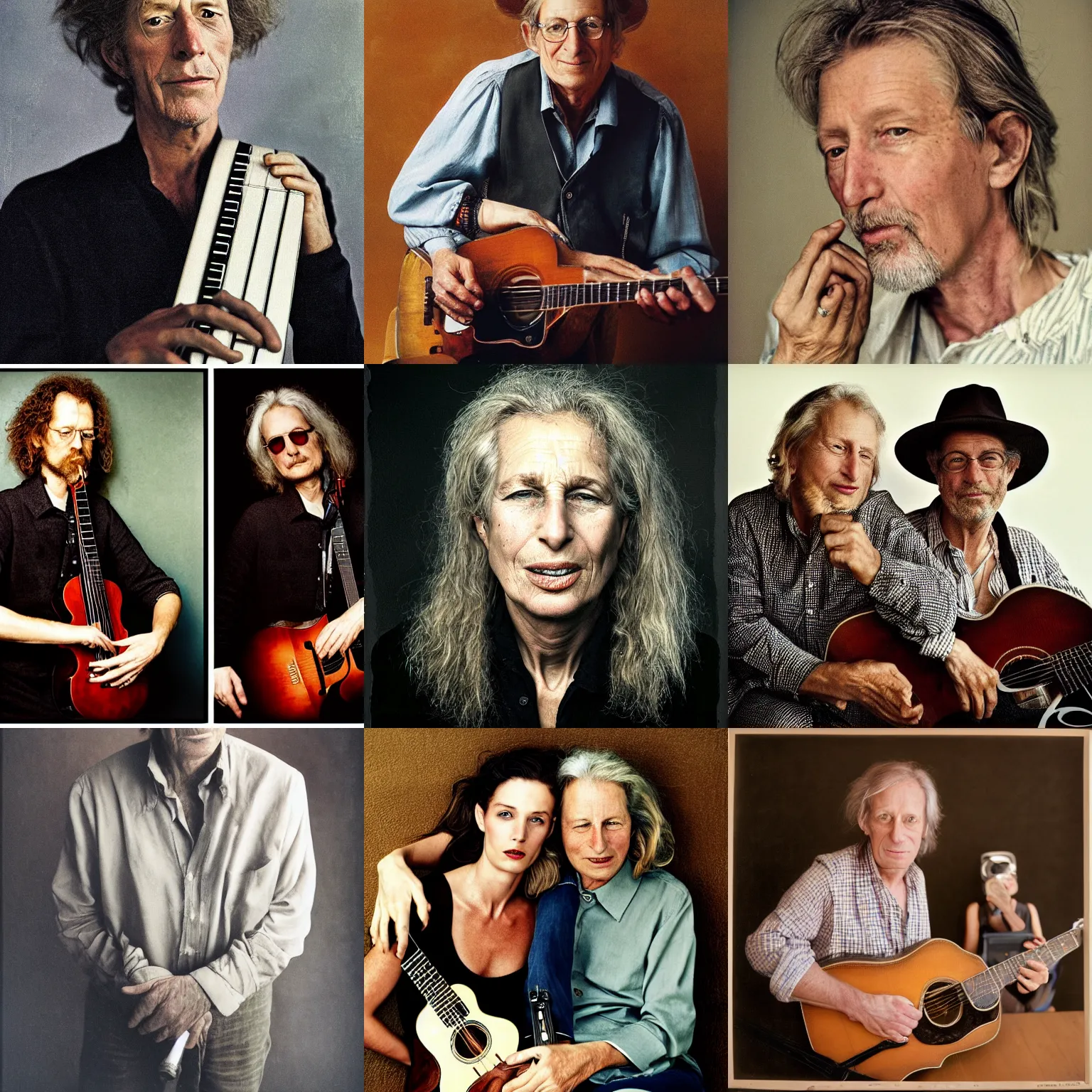 Prompt: detailed Portrait of the Musician Twobob photography by Annie Leibovitz and Steve McCurr
