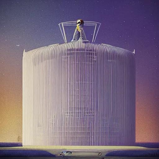 Image similar to Big atom science research building by Christopher Balaskas