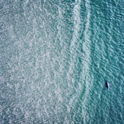 Image similar to simmetrical photo of a seagull flying seen exactly from above. Watching down. Seagull seen from above. 4k still award winning. Pleasant look and colors. Sea on the background.