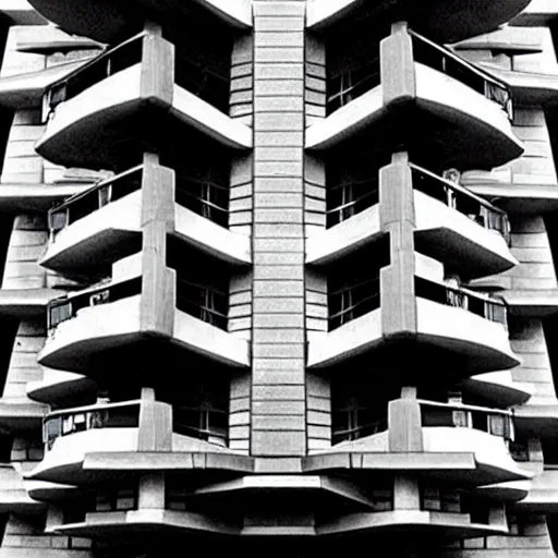 Image similar to professional architecture photography of a frank lloyd wright and escher building architecture design ; surrealism