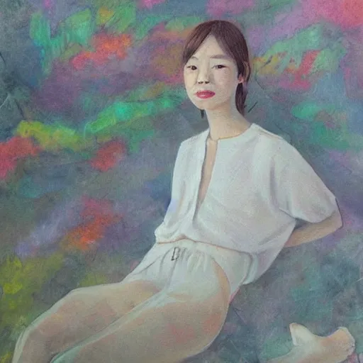 Prompt: artwork by Jisu Choe