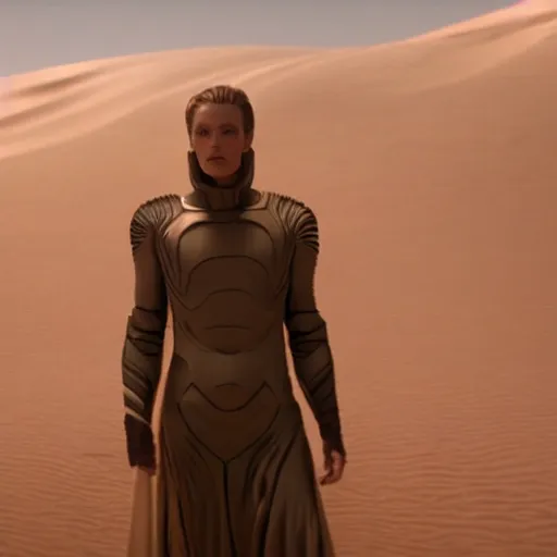 Prompt: a beautiful athletic male god alien with holographic skin, dune movie still, cinematic, beautiful, 8 k