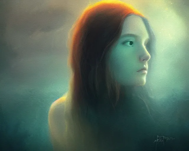 Prompt: dreamy, critical detail, atmospheric dreamscape painting, dramatic lighting, evokes a sense of wonder, digital art, sharp focus, wlop by ( artstation jeremiah ketner and leonardo da vinci and greg rutkowski ), cinematic, a simple textured vector based illustration, masterpiece : a dramatic framing of a challenge, contrasting colors