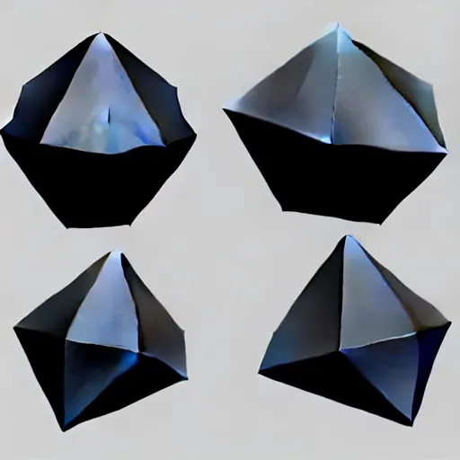 Image similar to low - poly kepler poinsot polyhedra