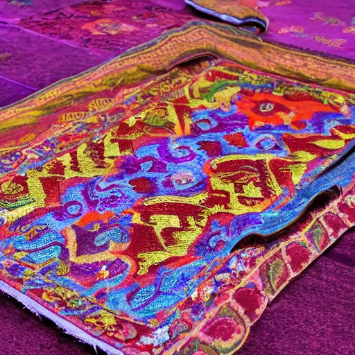 Image similar to a magic carpet