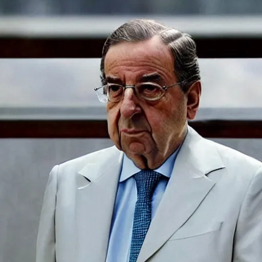 Image similar to still of florentino perez as the godfather