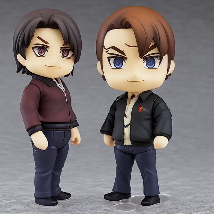 Image similar to tony soprano, an anime nendoroid, figurine, detailed product photo