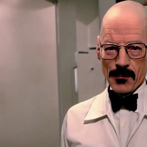 Image similar to Pee-Wee Herman playing Walter White in Breaking Bad