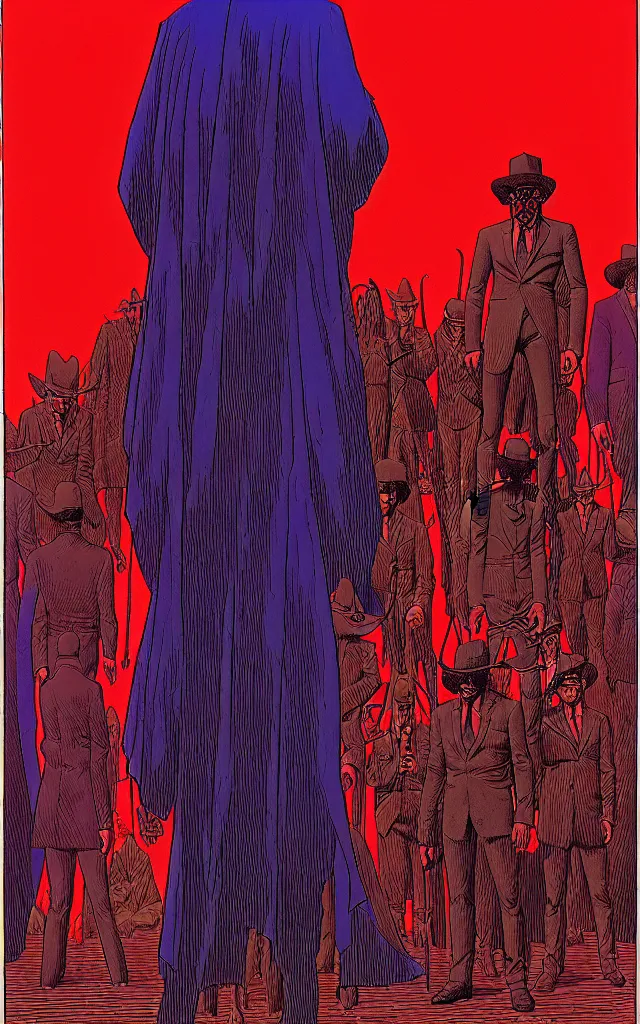 Image similar to the demonology of modern politics, by jean giraud