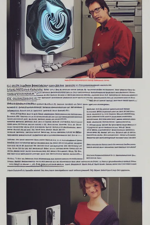 Prompt: 1 9 9 0 s advertisement for an ai art generator