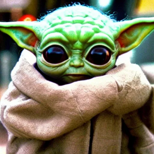 Image similar to baby yoda