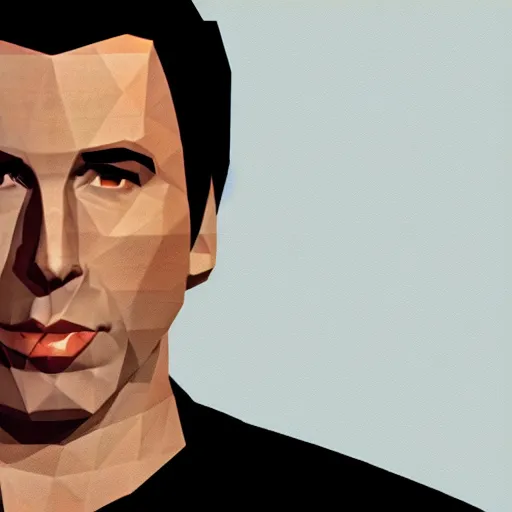 Image similar to low poly john travolta in goldeneye 64 cover art