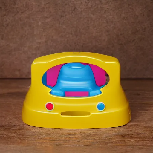 Prompt: fisher price my first guillotine, product photography