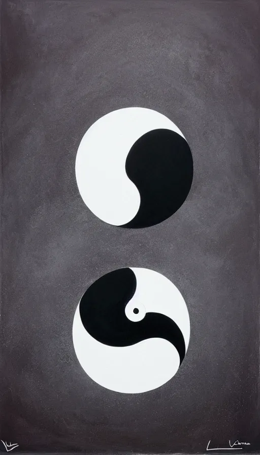 Image similar to Abstract representation of ying Yang concept, by lee madgwick