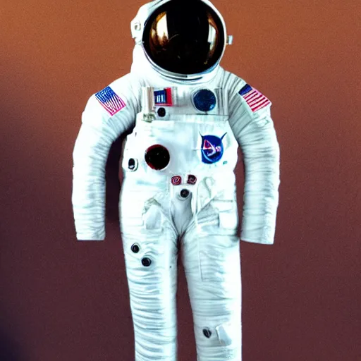 Prompt: a bauhaus style astronaut suit