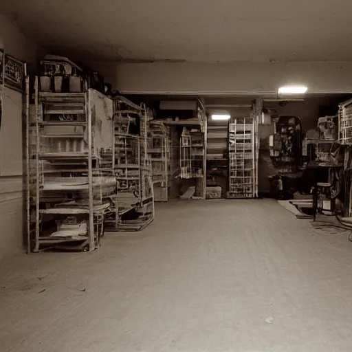 Prompt: inside the backrooms, pov the uncanny interior of an empty backroom