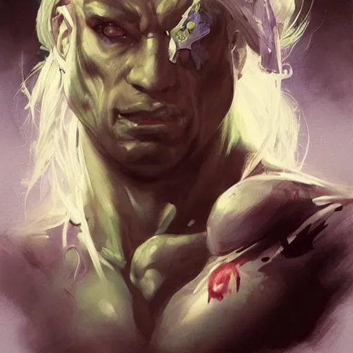 Prompt: portrait of poison from street fighter game, colourised, face portrait, epic, tragic, military art, fantasy, dieselpunk, hd shot, digital portrait, beautiful, artstation, comic style, by artgerm, guy denning, jakub rozalski, magali villeneuve and charlie bowater