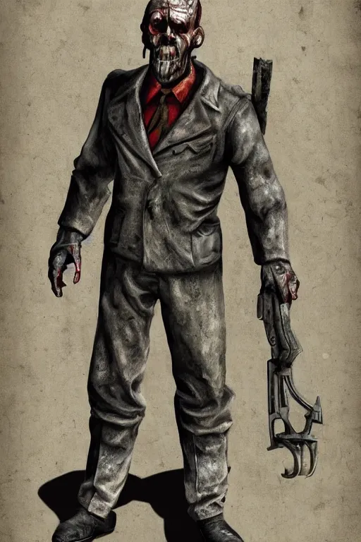 Image similar to Mister House from Fallout New Vegas